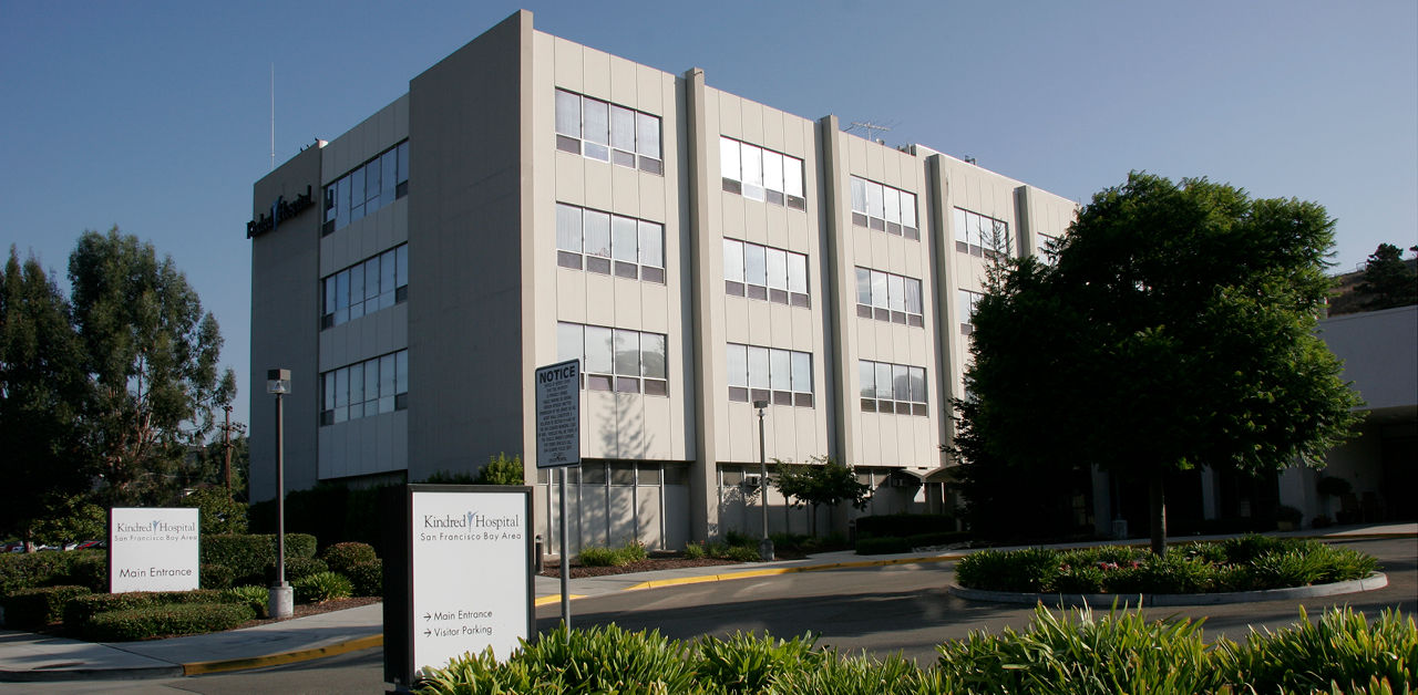 Kindred hospital building exterior