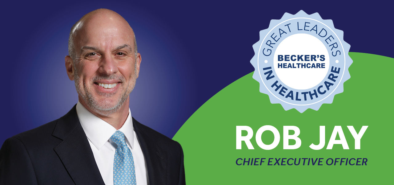 ScionHealth CEO Rob Jay nominated for 2025 Becker's great leaders in healthcare