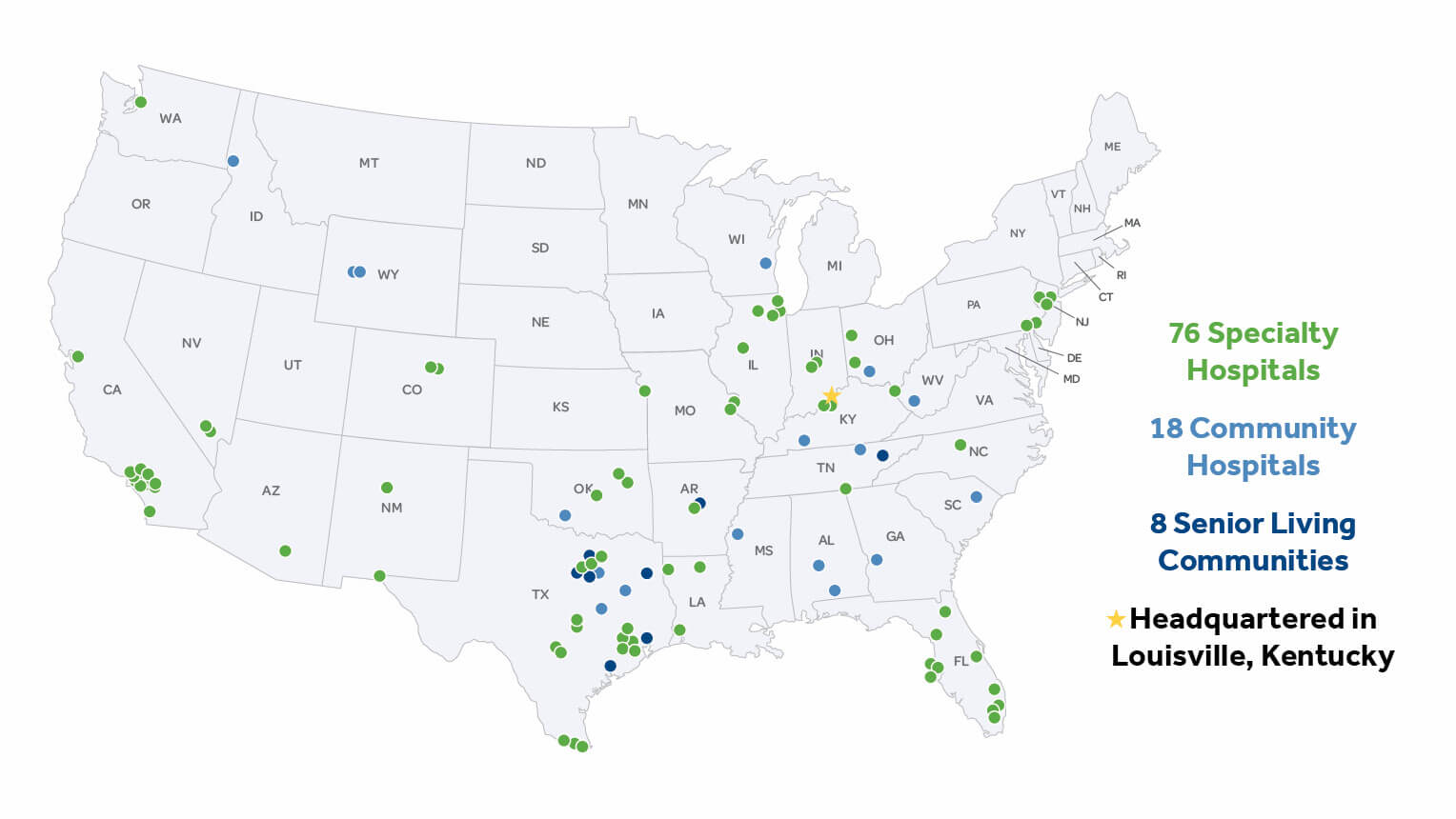 ScionHealth US Hospitals Map